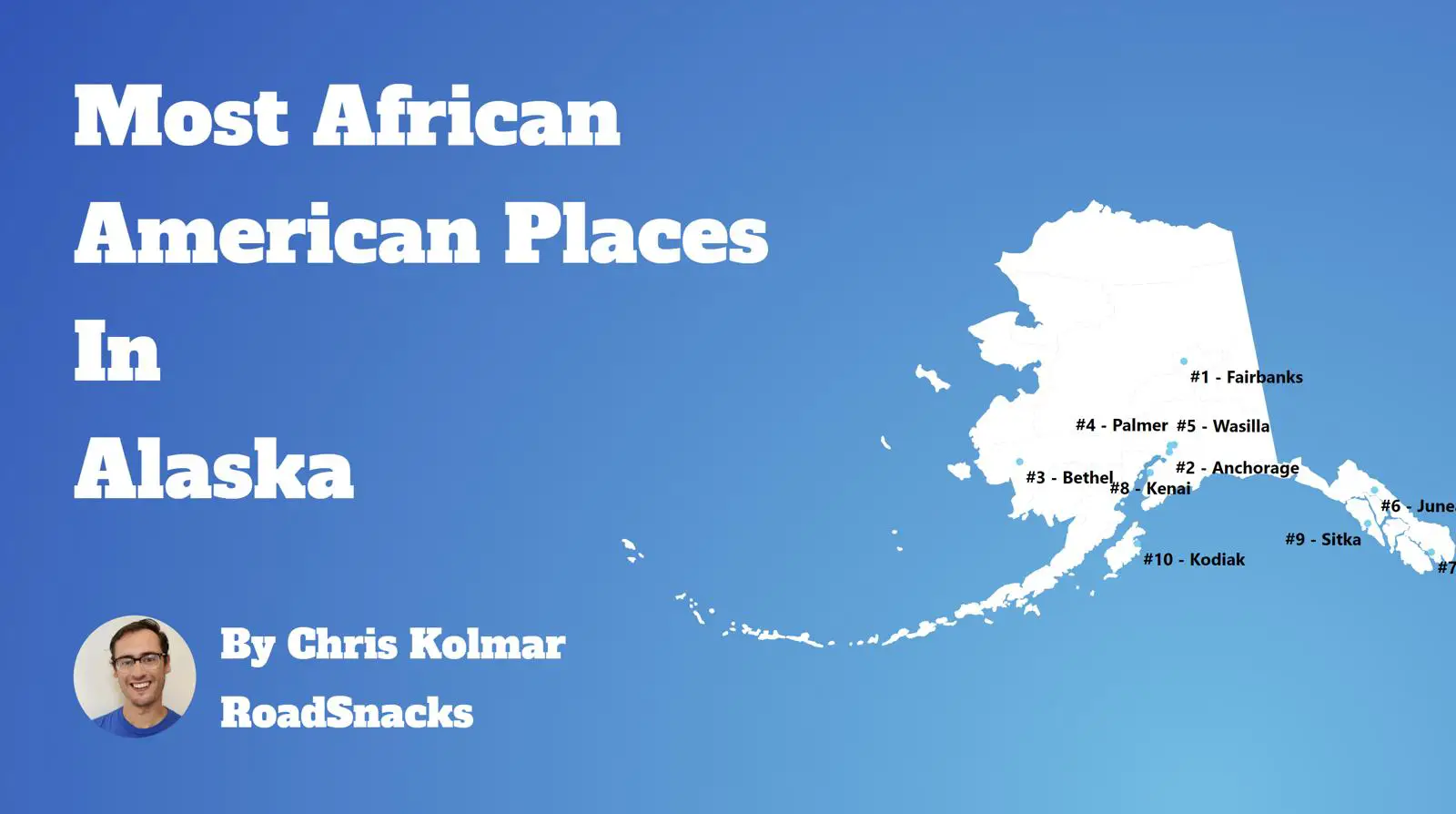 Cities With Highest Black Population In Alaska Map
