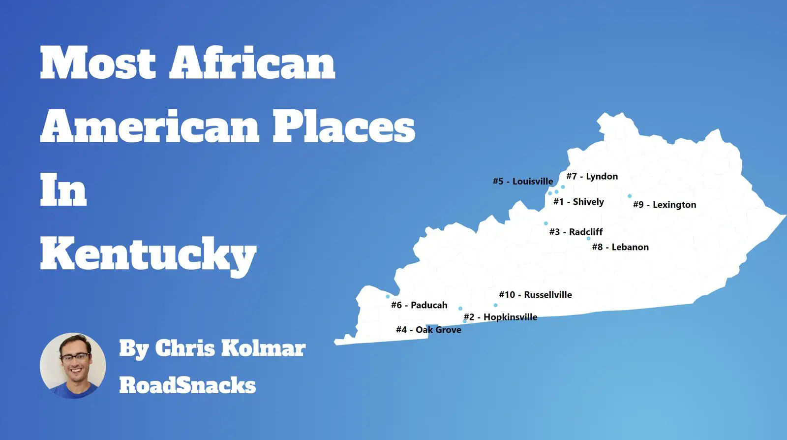 Cities With Highest Black Population In Kentucky Map