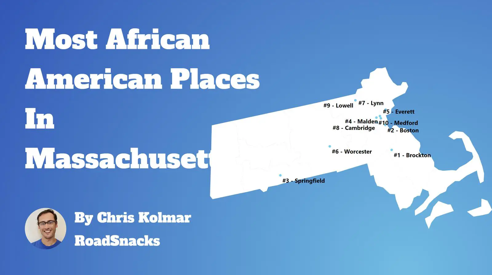 Cities With Highest Black Population In Massachusetts Map