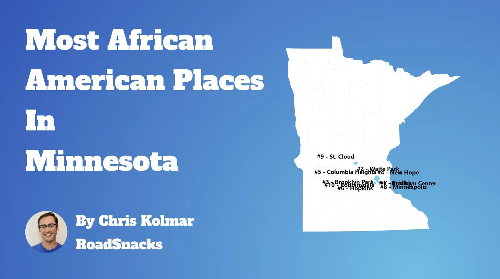 Cities With Highest Black Population In Minnesota Map