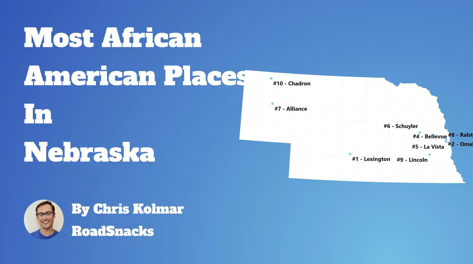 Cities With Highest Black Population In Nebraska Map