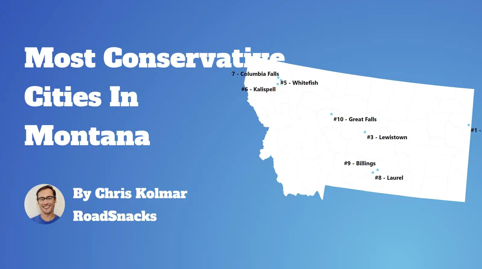 Most Conservative Cities In Montana Map