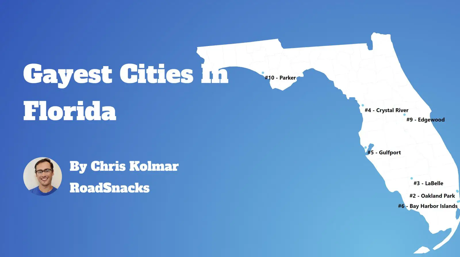 Gayest Cities In Florida Map