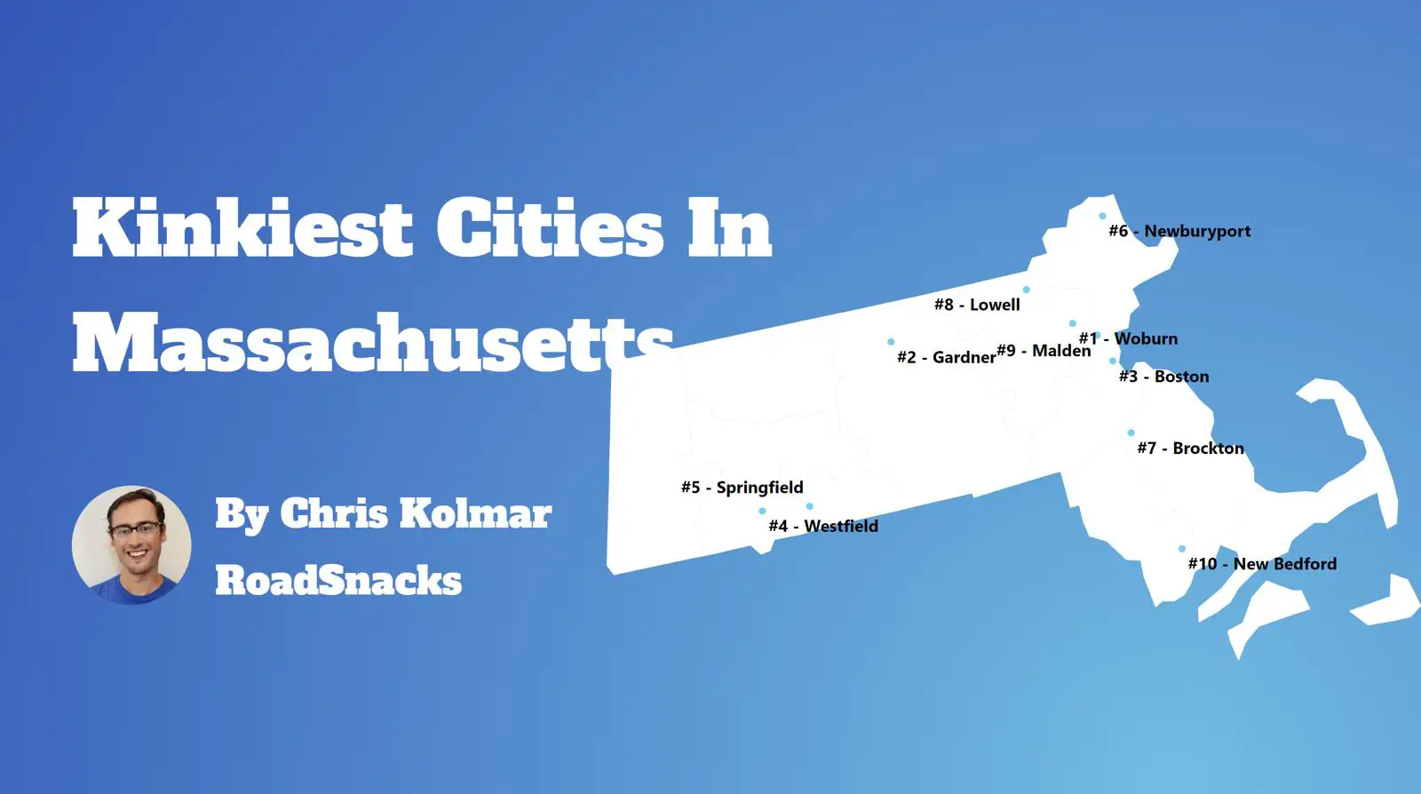 Kinkiest Cities In Massachusetts Map