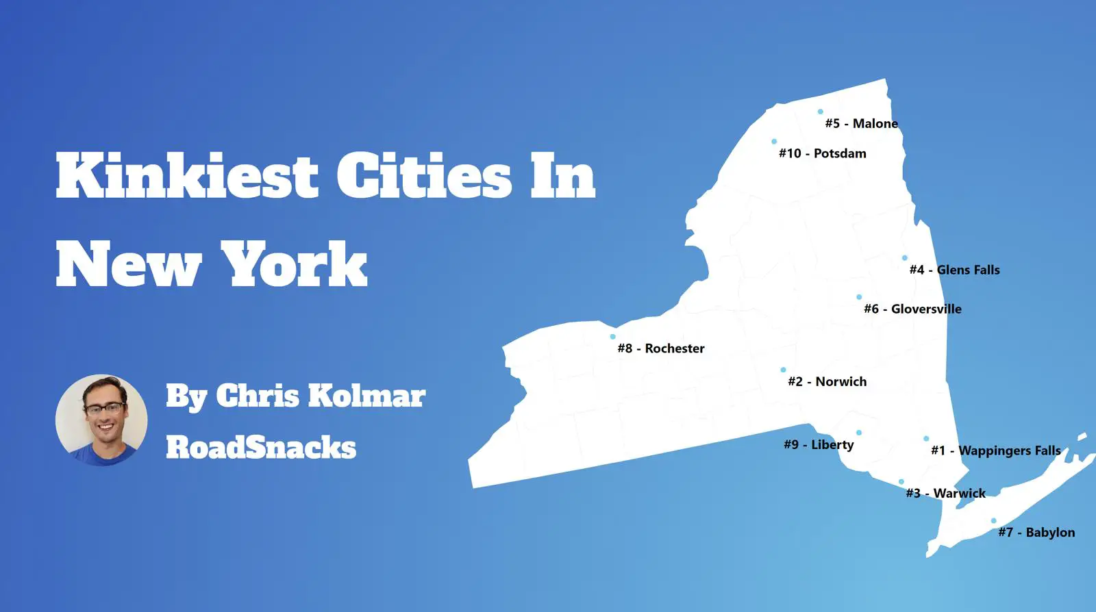 Kinkiest Cities In New York Map