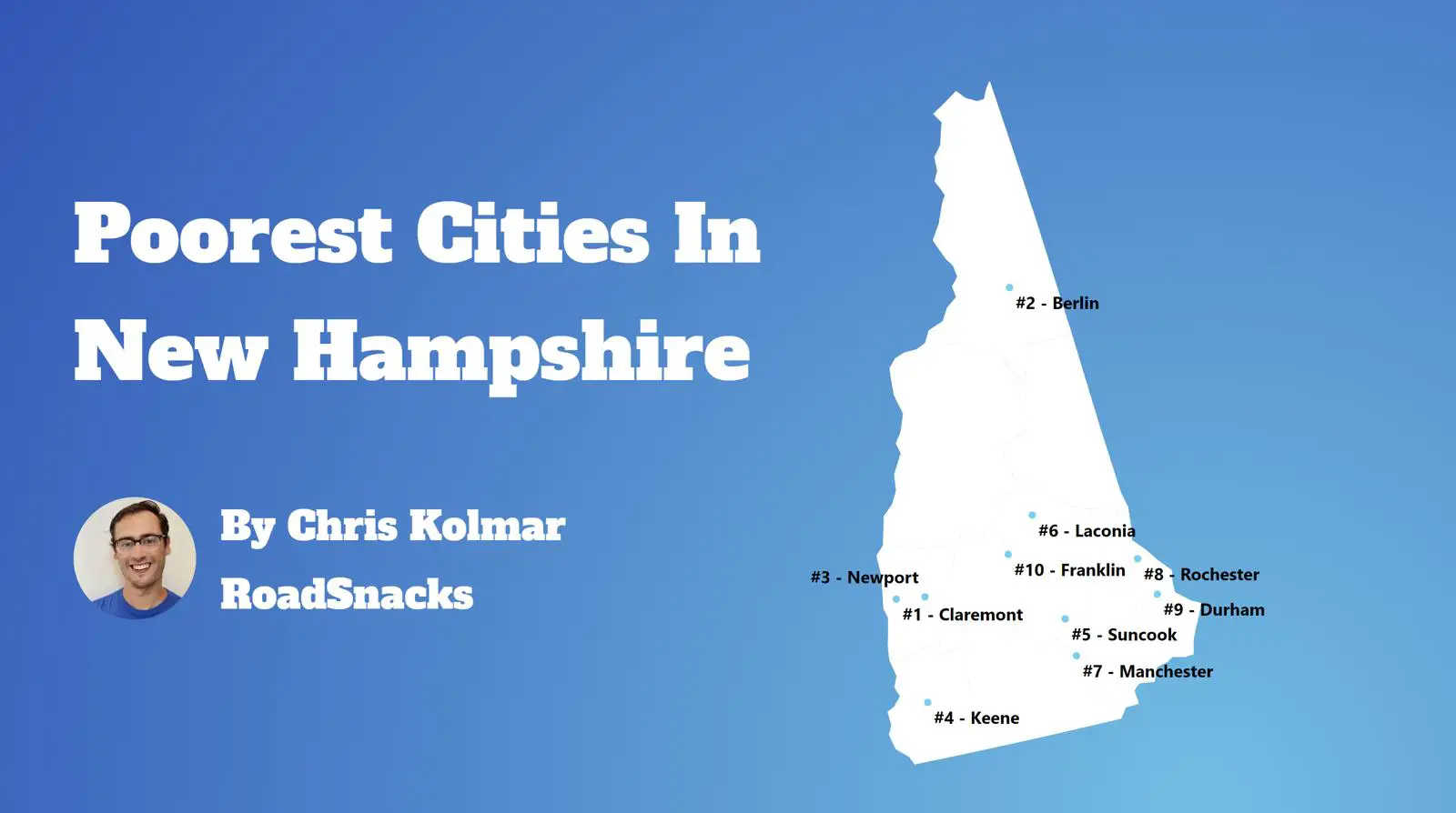 Poorest Places In New Hampshire Map