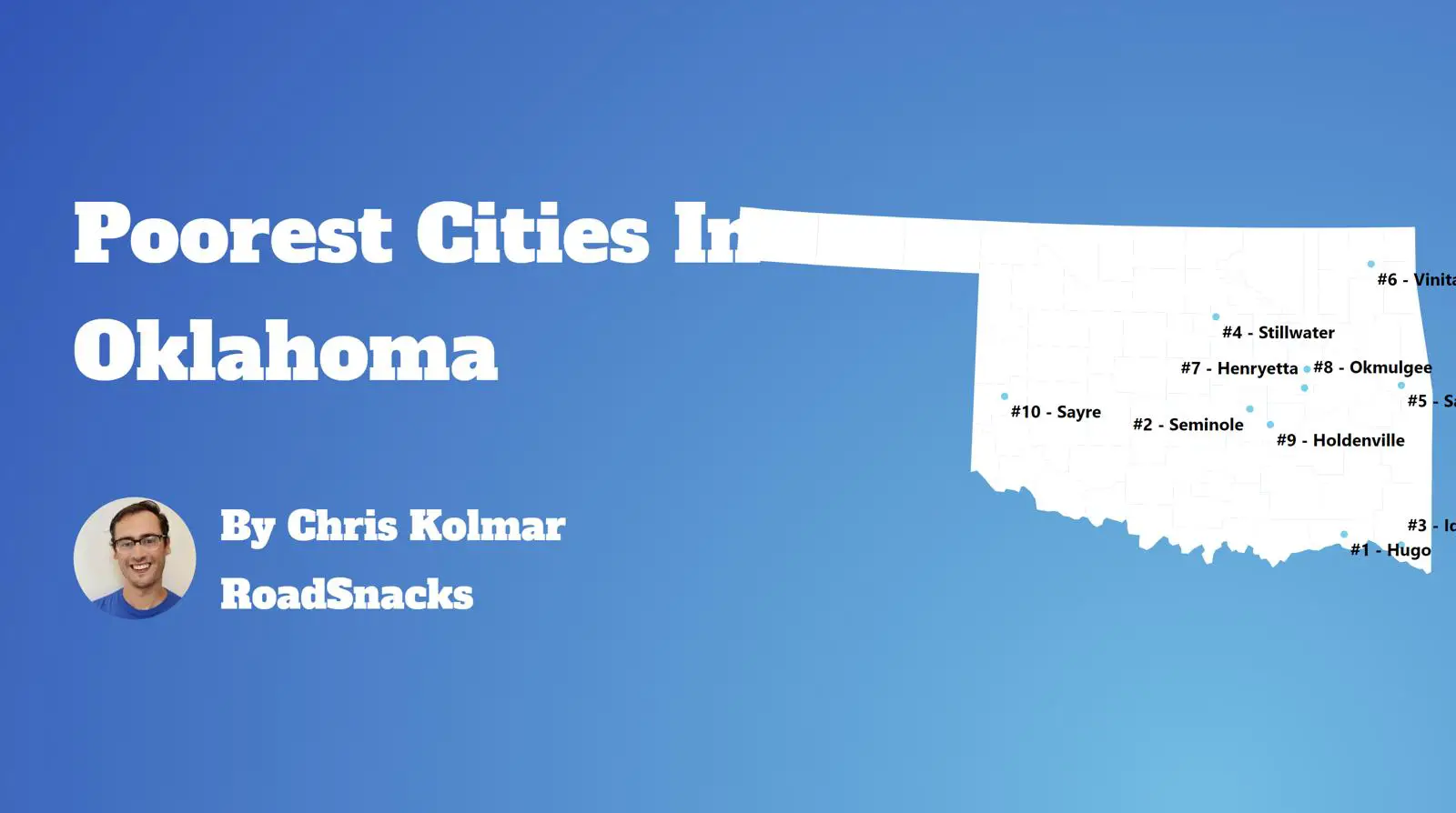 Poorest Places In Oklahoma Map